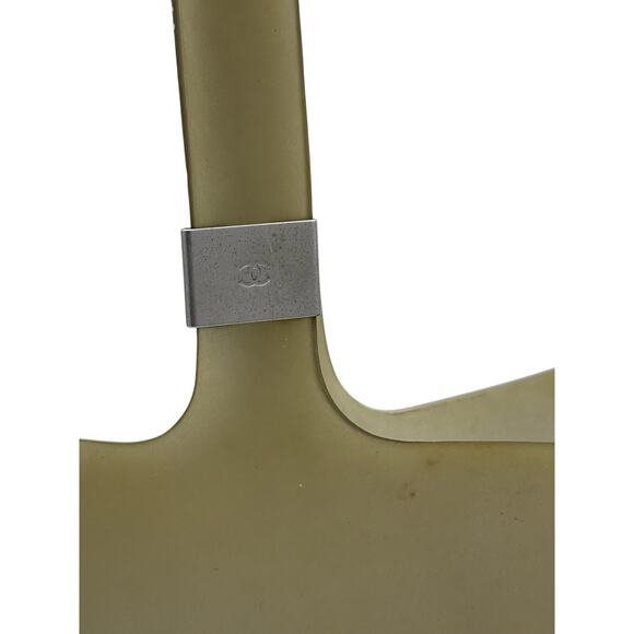 Chanel Jelly Rubbr Tote*Beige*AWESOME*EVERYDAY Chanel! - Picture 4 of 12